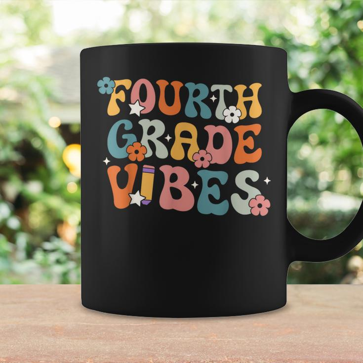 Fourth Grade Vibes Back To School Retro 4Th Grade Teachers Coffee Mug Gifts ideas