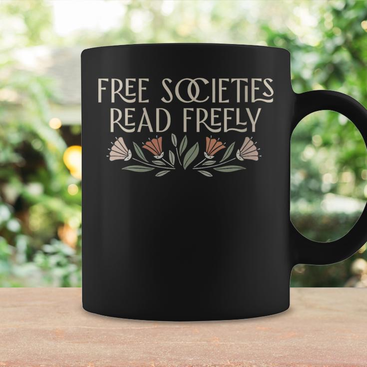 Free Societies Read Freely Bookworm Reading Books Book Lover Gift For Womens Coffee Mug Gifts ideas