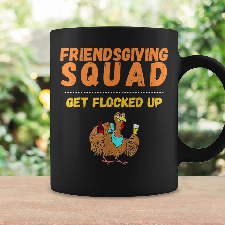 Friendsgiving Squad Get Flocked Up Matching Friendsgiving Coffee Mug Gifts ideas
