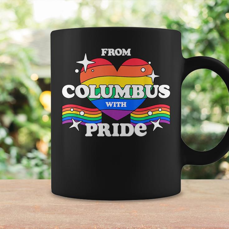 From Columbus With Pride Lgbtq Gay Lgbt Homosexual Coffee Mug Gifts ideas