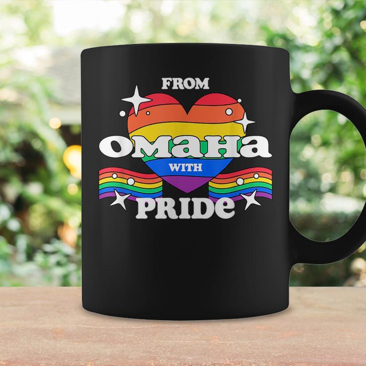 From Omaha With Pride Lgbtq Gay Lgbt Homosexual Pride Month Coffee Mug Gifts ideas