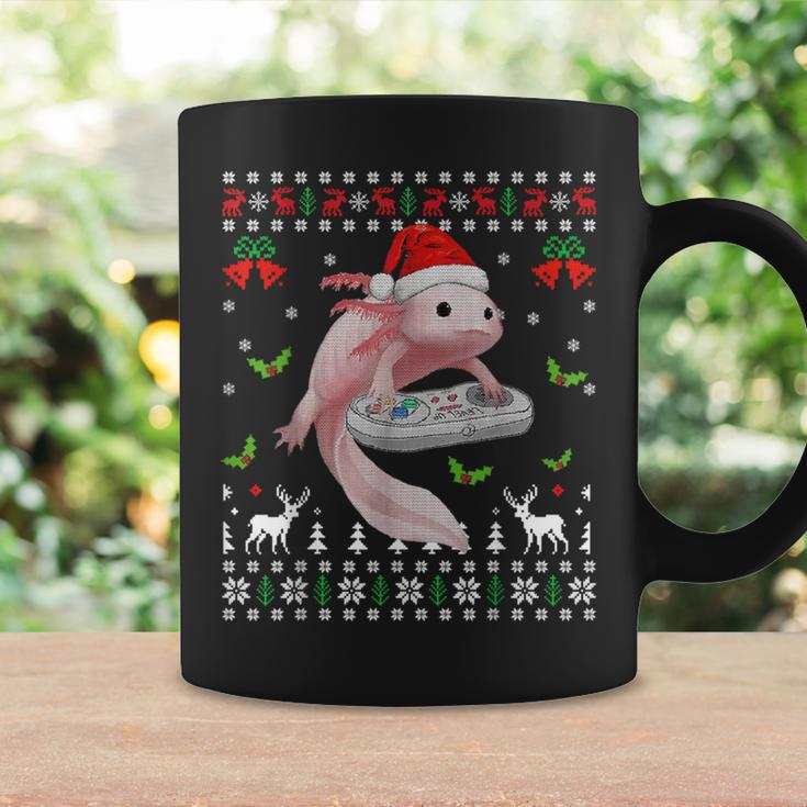 Fun Axolotl Gamer Axolotl Lover Ugly Christmas Sweater Coffee Mug Gifts ideas