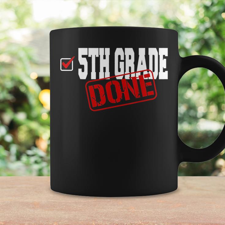 Funny 5Th Grade Done End Of Year - Last Day Of School Youth Coffee Mug Gifts ideas