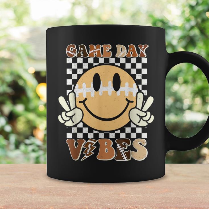 American Football Game Day Vibes Girl Coffee Mug Gifts ideas