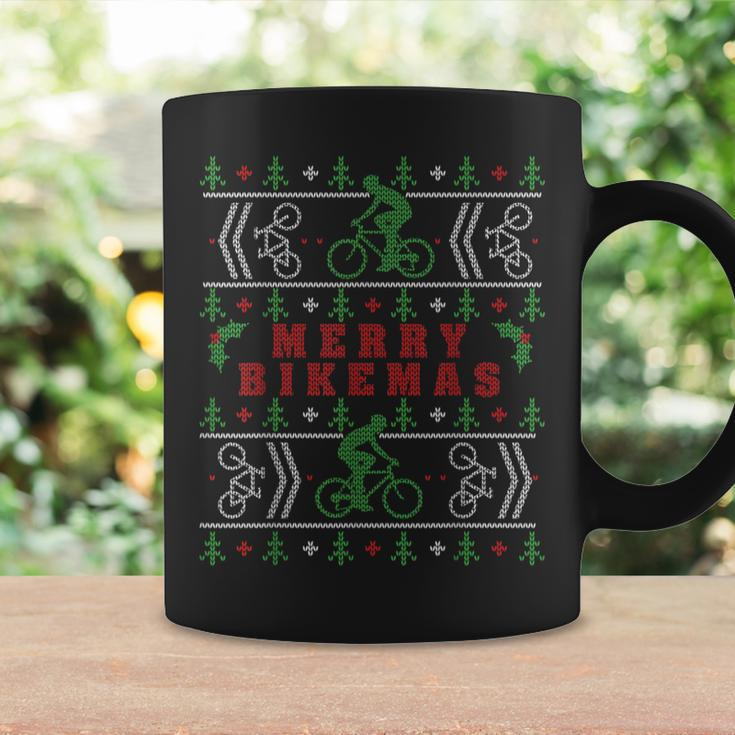 Biking Cycling Ugly Christmas Sweater Party Coffee Mug Gifts ideas