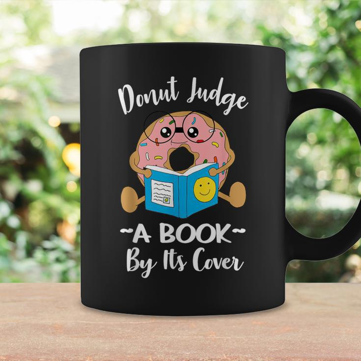 Bookworm Teacher Librarian Reading Donut Pun Literacy Coffee Mug Gifts ideas