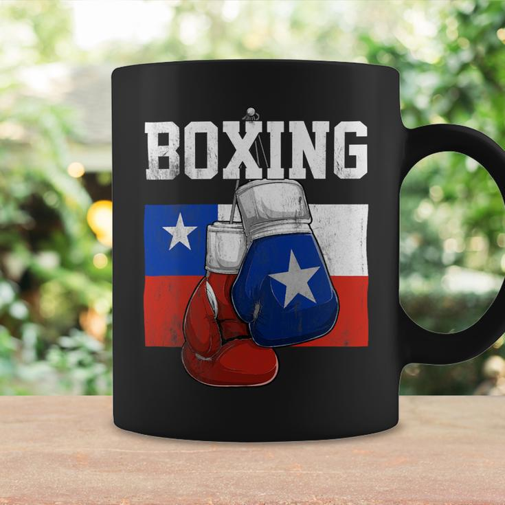 Funny Boxing Chilean Boxing Gloves Boxer Boxing Lover Chile Flag Coffee Mug Gifts ideas