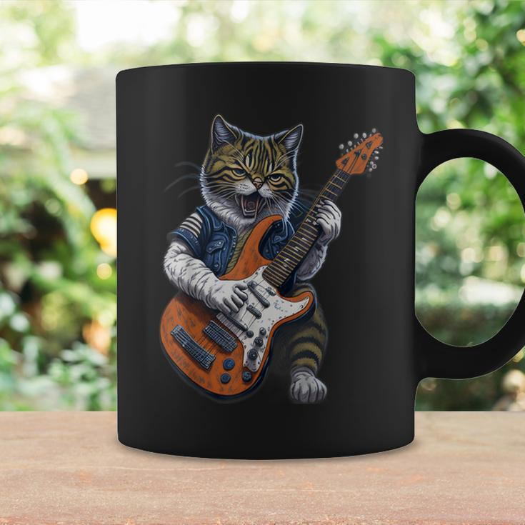 Cat Playing A Guitar Cats Lover Coffee Mug Gifts ideas