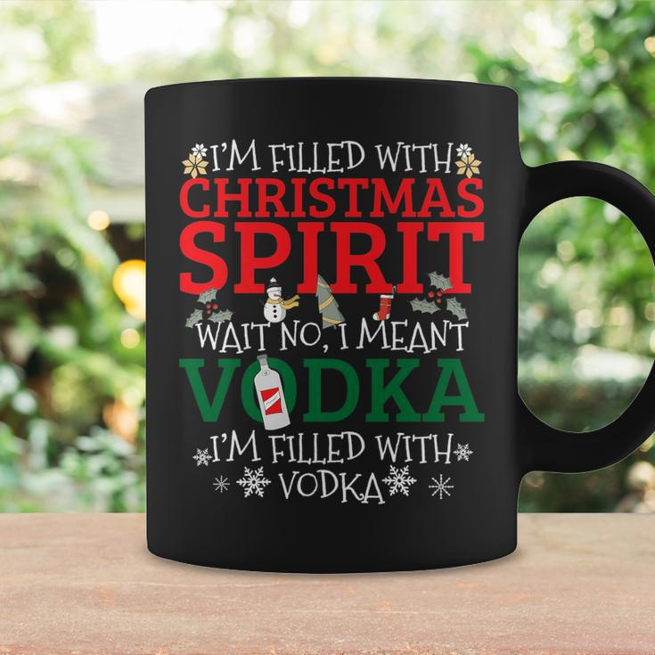 Funny Christmas Vodka Drinking Alcohol Gifts Coffee Mug Gifts ideas