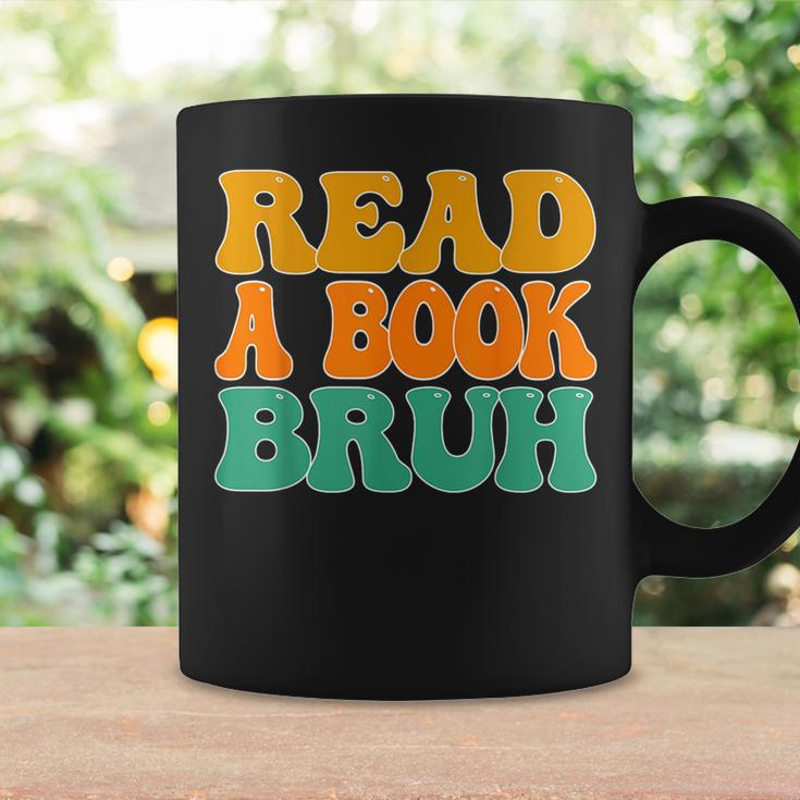 Funny English Teacher Reading Literature - Read A Book Bruh Coffee Mug Gifts ideas