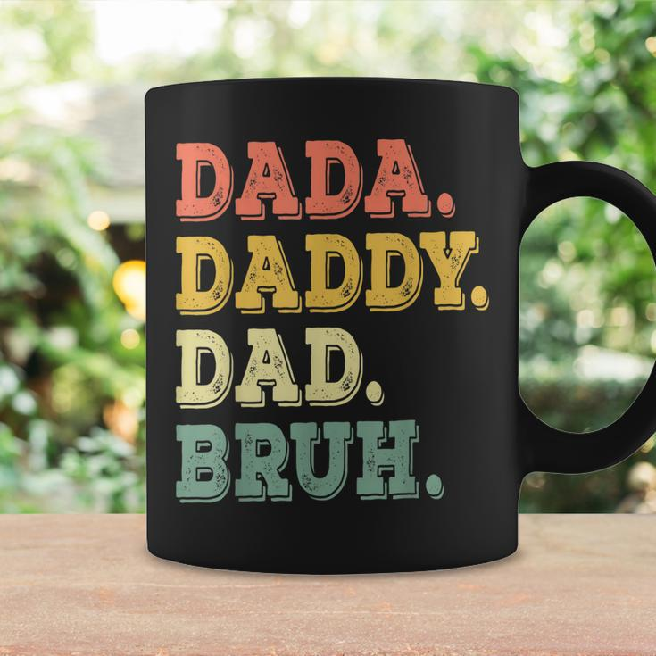 Funny Fathers Day For Men Dada Daddy Dad Bruh Coffee Mug Gifts ideas