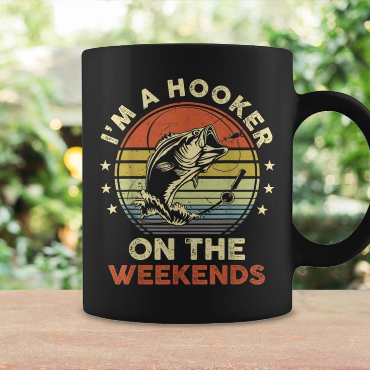 Fishing I'm A Hooker On The Weekends Bass Fish Coffee Mug Gifts ideas