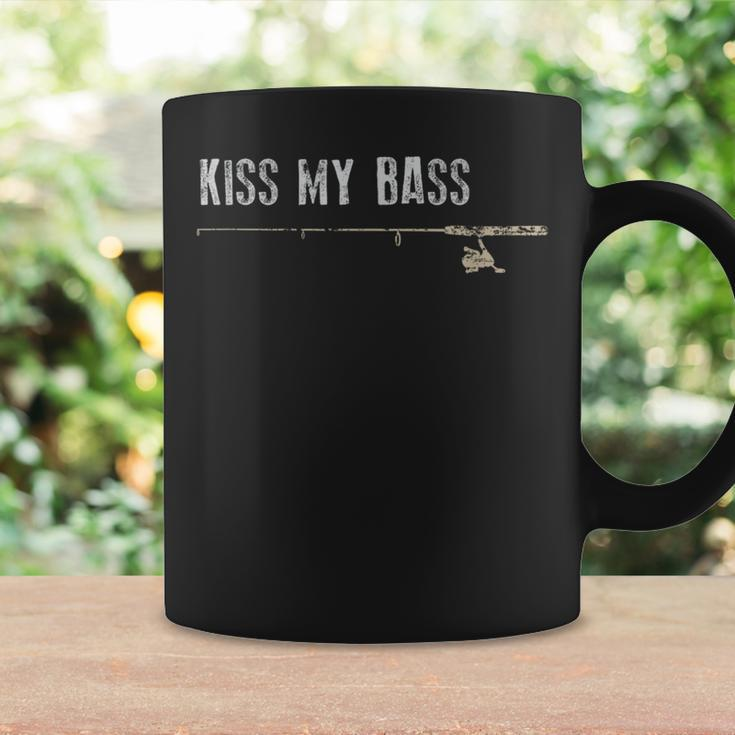 Fishing Kiss My Bass Fish Father's Day Coffee Mug Gifts ideas