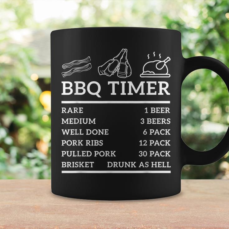 Funny Grill Saying Bbq Timer Bbq Beer Grill Dad Barbecue Fun Coffee Mug Gifts ideas