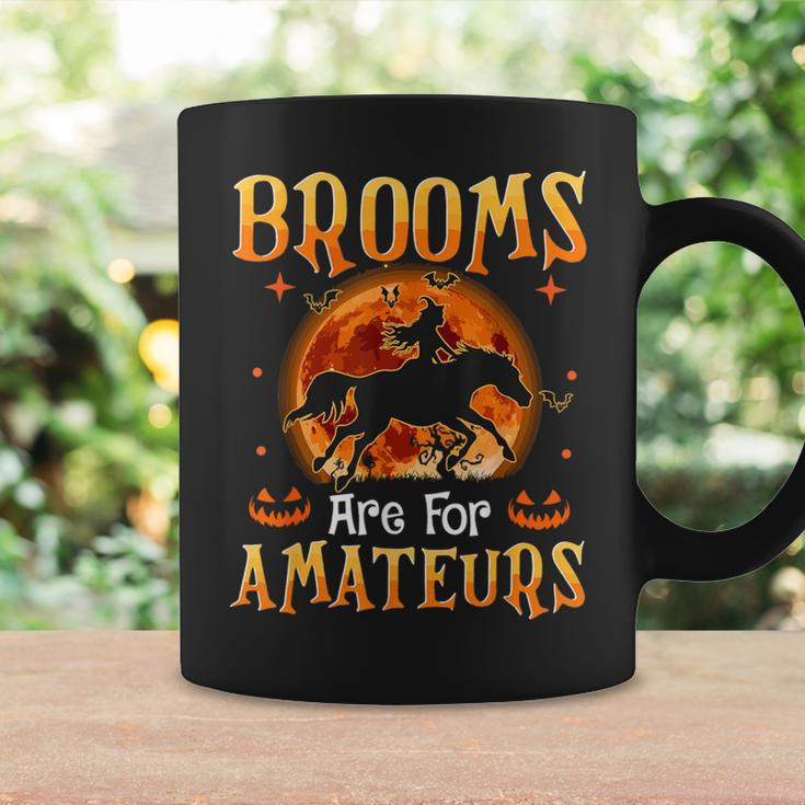 Halloween Horses Witch Brooms Are For Amateurs Coffee Mug Gifts ideas