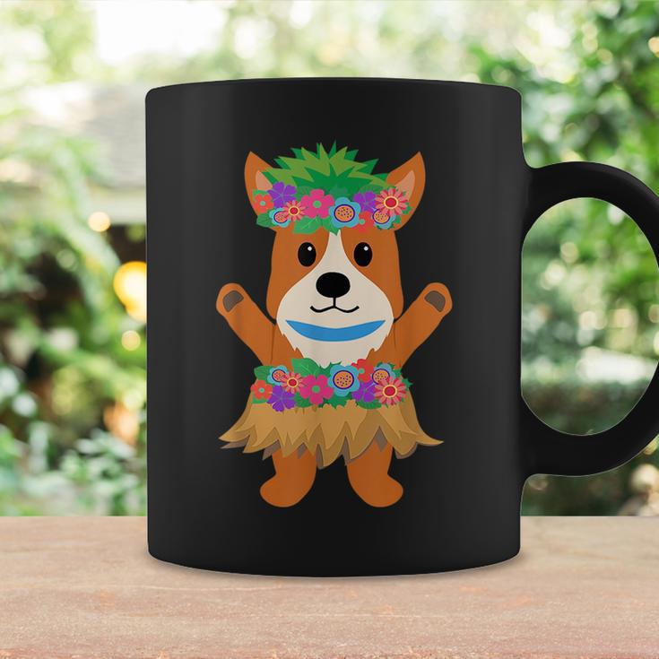 Funny Hawaiian Hula Dance Corgi Coffee Mug Gifts ideas