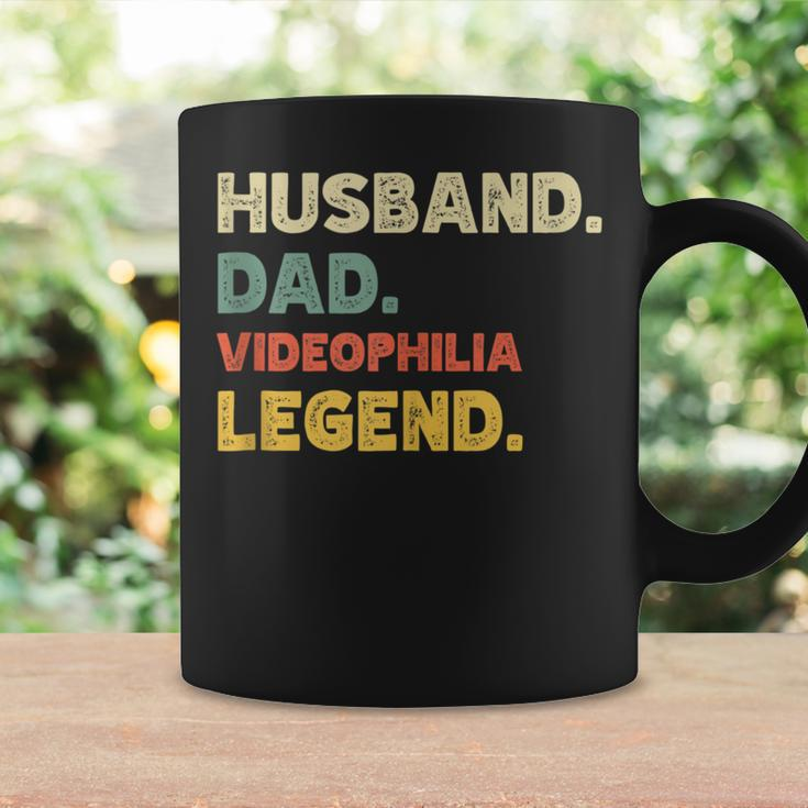 Husband Dad Videophilia Legend Vintage Retro Coffee Mug Gifts ideas