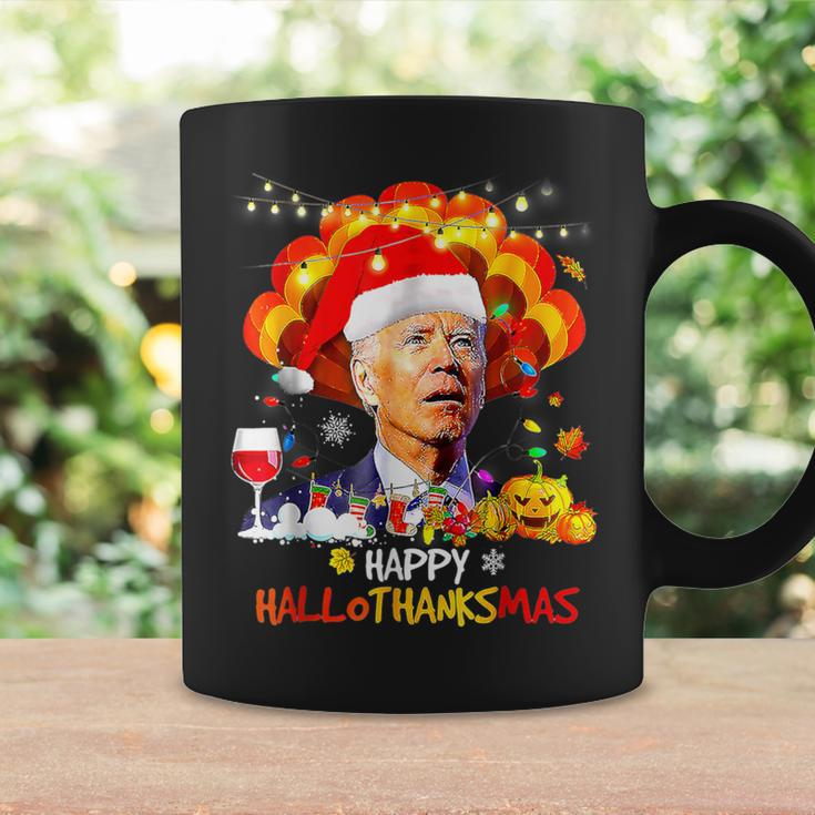 Joe Biden Happy Hallothanksmas Merry Halloween Coffee Mug Gifts ideas