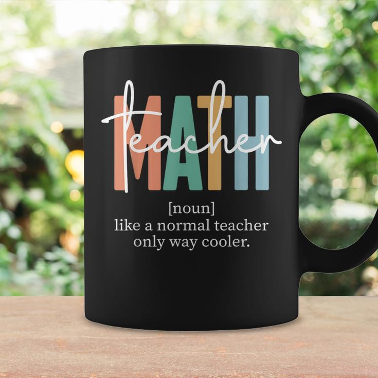 Funny Math Teacher Definition For Women & Men Coffee Mug Gifts ideas
