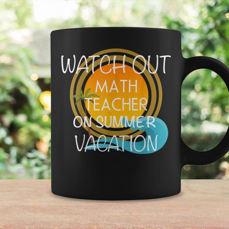 Funny Math Teacher On Vacation Novelty Gift Coffee Mug Gifts ideas