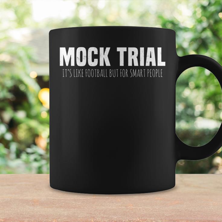 Funny Mock Trial Football For Smart People Laws Lawyer Football Funny Gifts Coffee Mug Gifts ideas