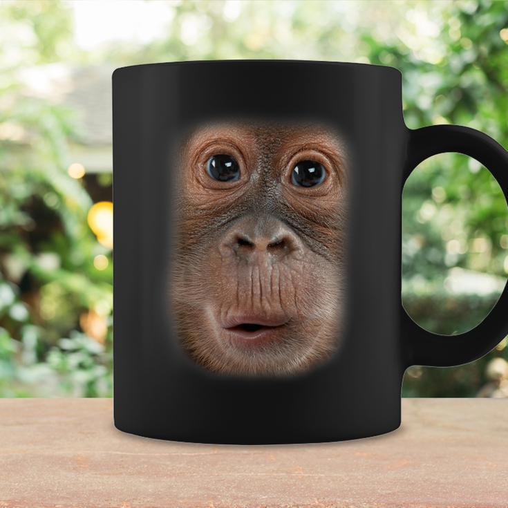 Monkey Face Chimpanzee Ape Zoo Animal Lover Coffee Mug Gifts ideas