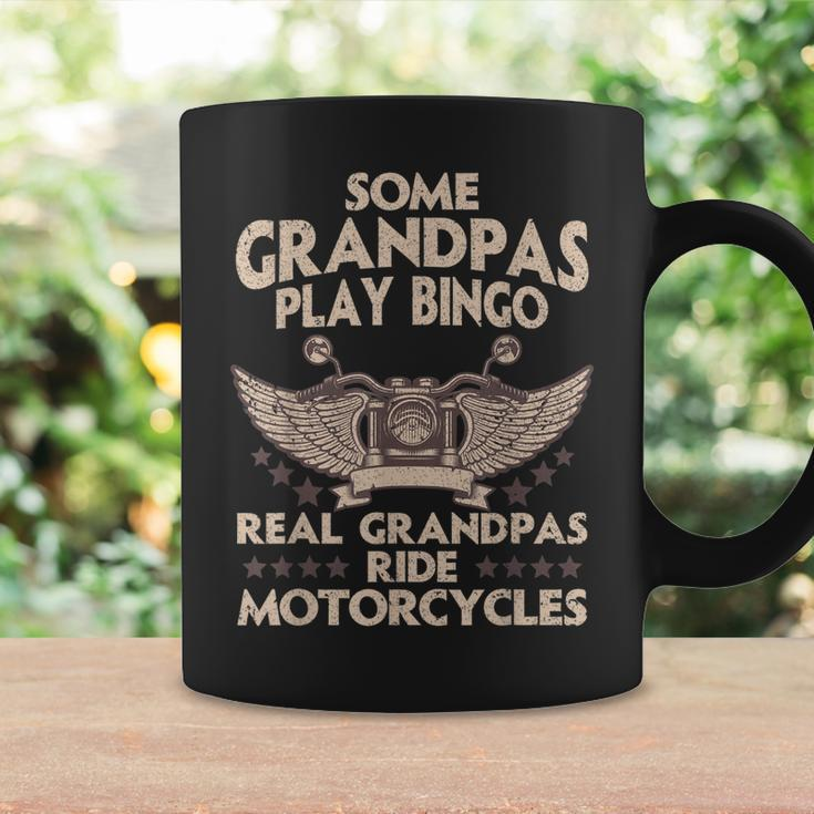Funny Motorcycle For Grandpa Men Biker Motorcycle Rider Coffee Mug Gifts ideas