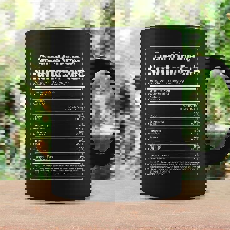 Nutrition Facts Pet Dog Cane Di Oropa Coffee Mug Gifts ideas