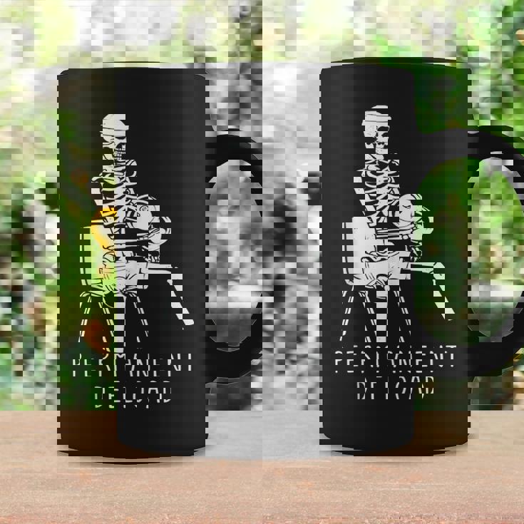 Funny Permanent Deload Weightlifting Workout Bodybuilding Weightlifting Funny Gifts Coffee Mug Gifts ideas