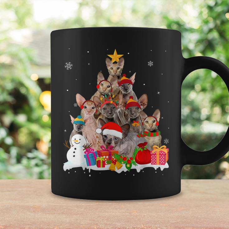 Peterbald Christmas Tree Pet Cat Lover Coffee Mug Gifts ideas