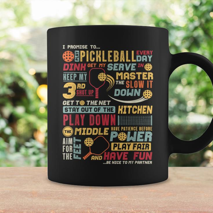 Pickleball Pledge Pickleball Player Coach Coffee Mug Gifts ideas