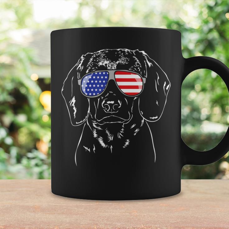 Proud Bavarian Mountain Hound American Flag Sunglasses Coffee Mug Gifts ideas