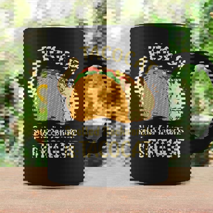 Tacocat Tacocat Spelled Backward Is Tacocat Coffee Mug Gifts ideas