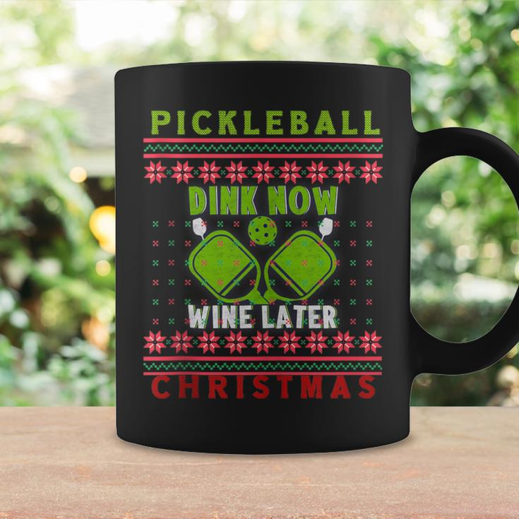 Ugly Christmas Sweater Kitchen Ace Pickleball Player Coffee Mug Gifts ideas