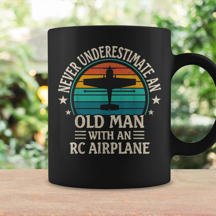 Never Underestimate An Old Man With An Rc Airplane Coffee Mug Gifts ideas