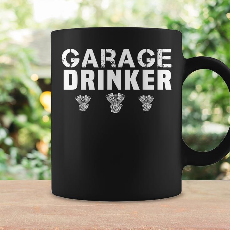 Funny Vintage Garage Drinker Retro Drinker Humor Fathers Day Humor Funny Gifts Coffee Mug Gifts ideas