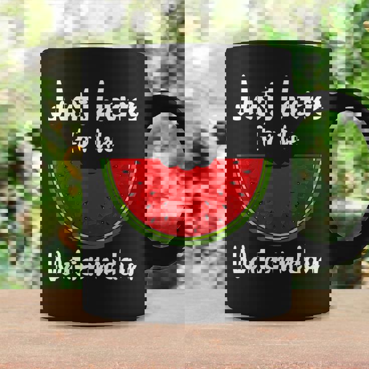 Funny Watermelon Design For Men Women Watermelon Wedge Fruit Coffee Mug Gifts ideas