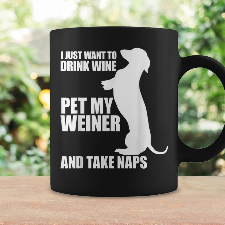 Weiner Dog Wine Dachshund And Naps Idea Coffee Mug Gifts ideas