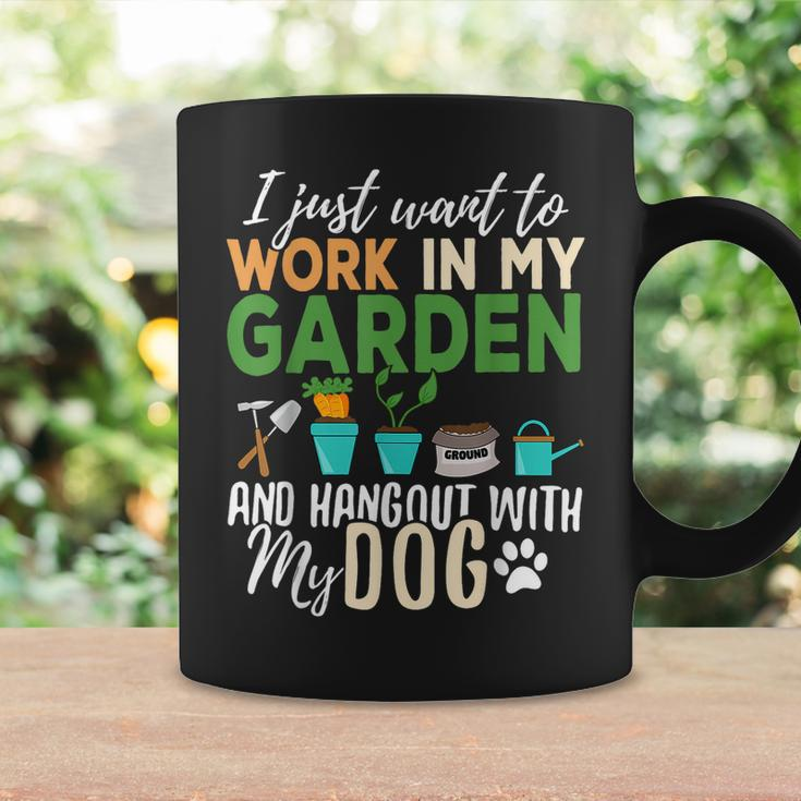 Gardening Dog Lover Gardener Garden Pet Gift Plants Coffee Mug Gifts ideas