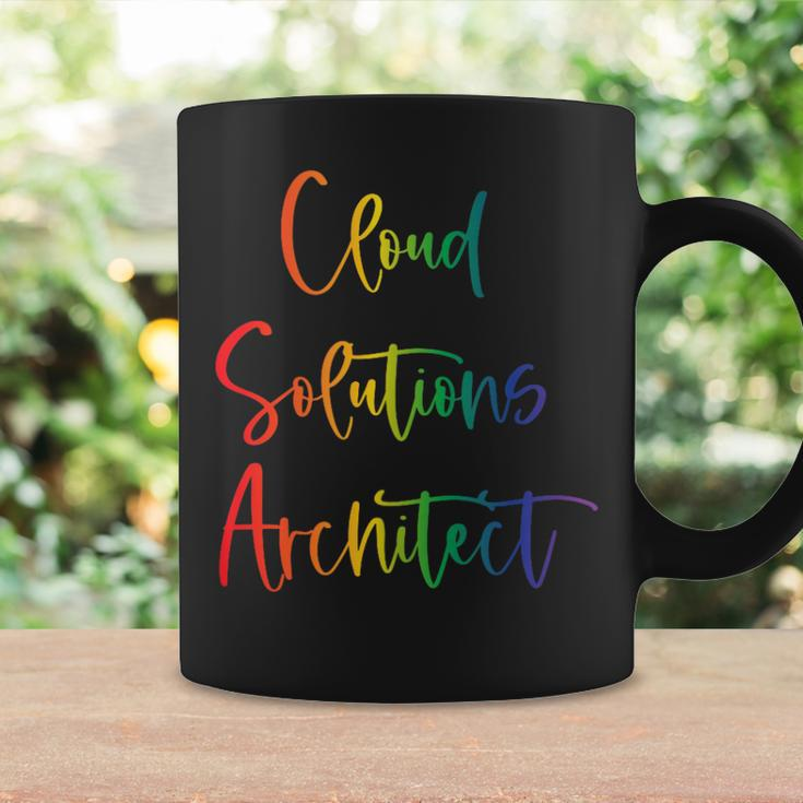 Gay Lesbian Pride Lives Matter Cloud Solutions Architect Coffee Mug Gifts ideas