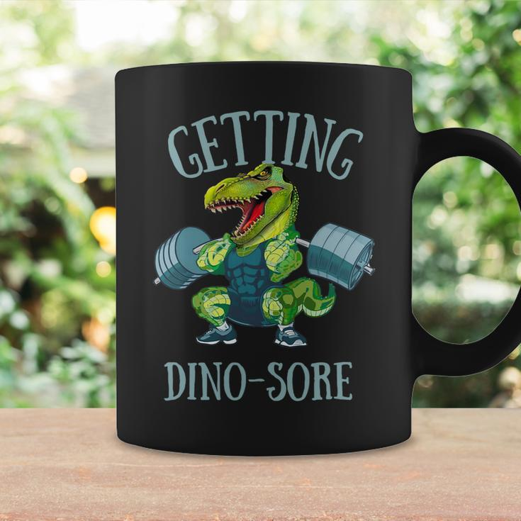 Getting Dinosore Funny Weight Lifting Workout Gym Coffee Mug Gifts ideas