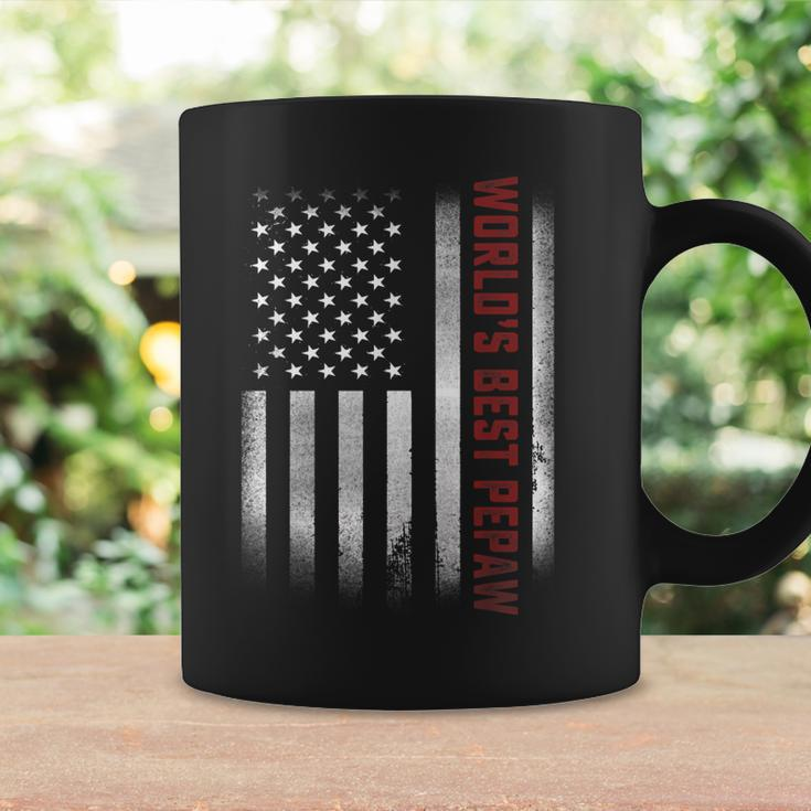 Gifts For Papa Worlds Best Pepaw American Flags Coffee Mug Gifts ideas