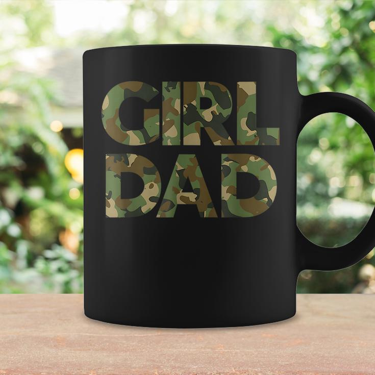 Girl Dad Men Proud Father Of Girls Fathers Day Camo Coffee Mug Gifts ideas