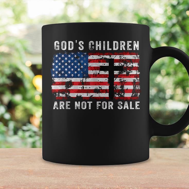 Gods Children Are Not For Sale American Flag Gods Children Coffee Mug Gifts ideas
