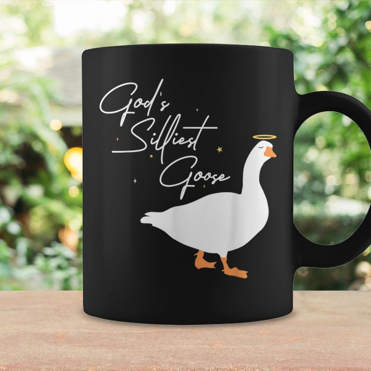 Gods Silliest Goose Geese Lovers Design For Farm Owners Coffee Mug Gifts ideas