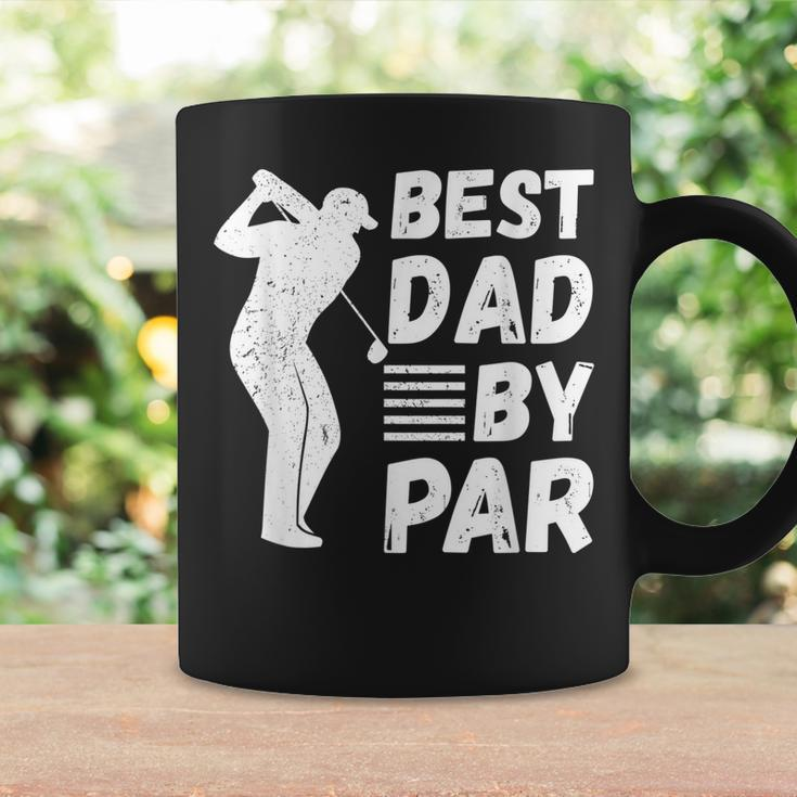 Golf Best Dad By Par Golfing Outfit Golfer Apparel Father Coffee Mug Gifts ideas