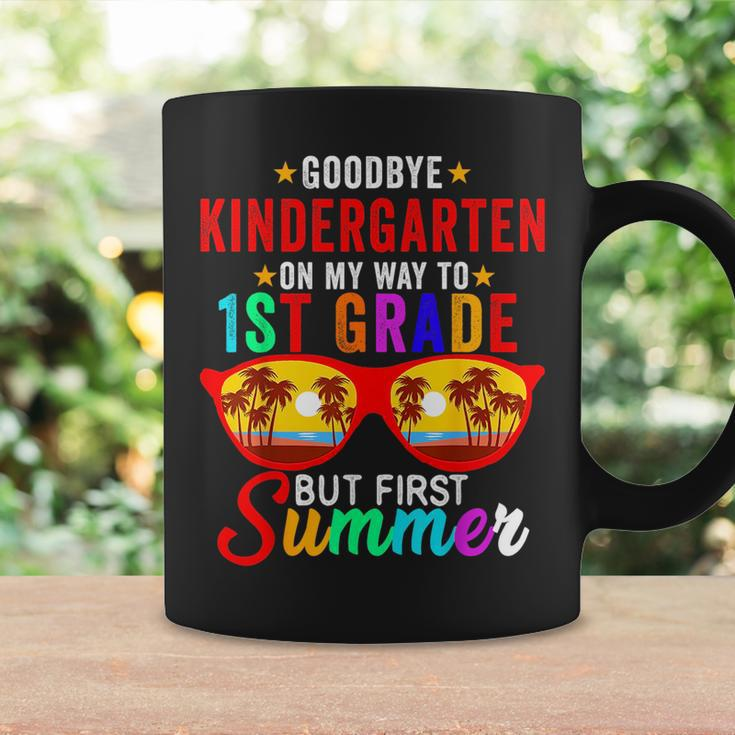 Goodbye Kindergarten Graduation Hello 1St Grade Summer Kids Coffee Mug Gifts ideas
