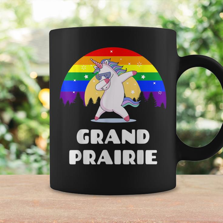 Grand Prairie Texas Lgbtq Gay Pride Rainbow Coffee Mug Gifts ideas