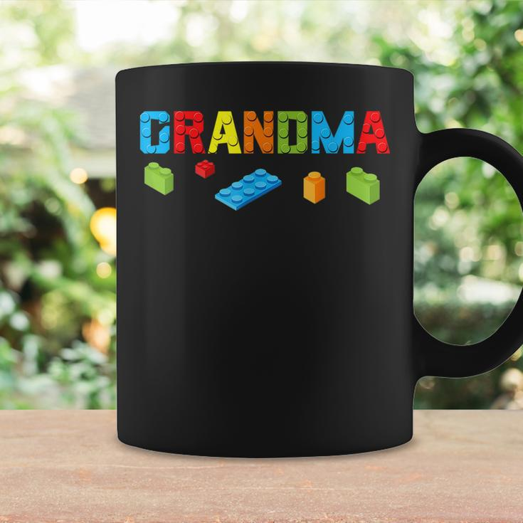 Grandma Master Builder Building Bricks Blocks Family Parents Coffee Mug Gifts ideas