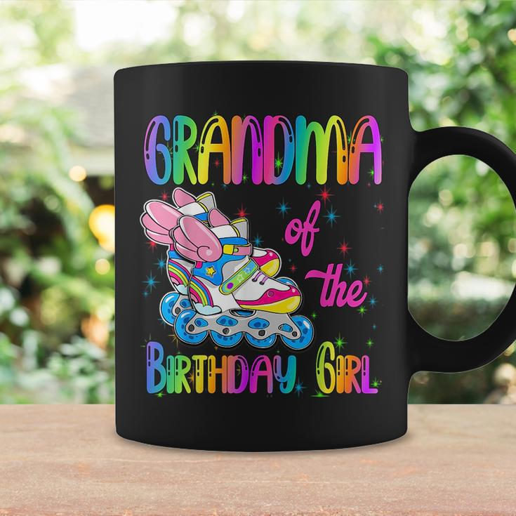 Grandma Of The Birthday Girl Rolling Skate Family Party Coffee Mug Gifts ideas